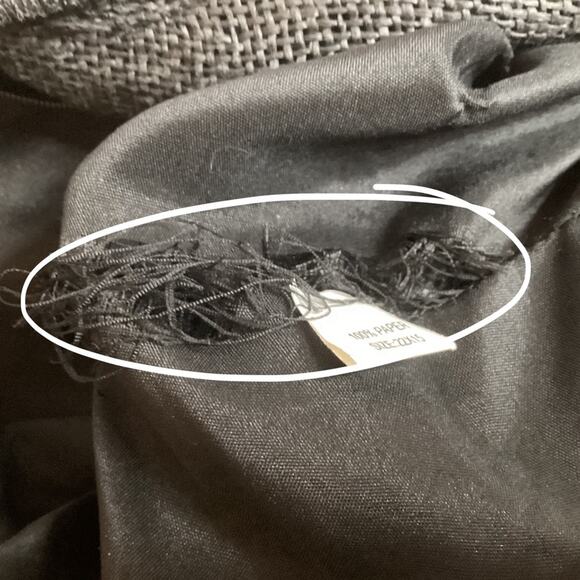 Cappelli black straw large tote - Picture 7 of 9